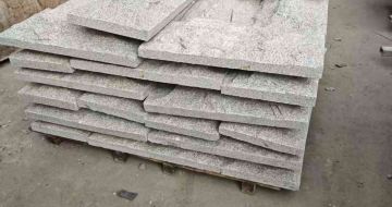 合肥芝麻白蘑菇石，自然面