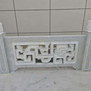 合肥芝麻白河道栏杆 桥栏杆