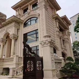 合肥黄金麻别墅外墙异形定制