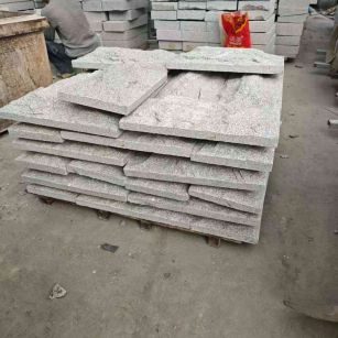 合肥芝麻白蘑菇石，自然面