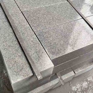 合肥芝麻灰 芝麻白 路牙石 路侧石 马路牙子