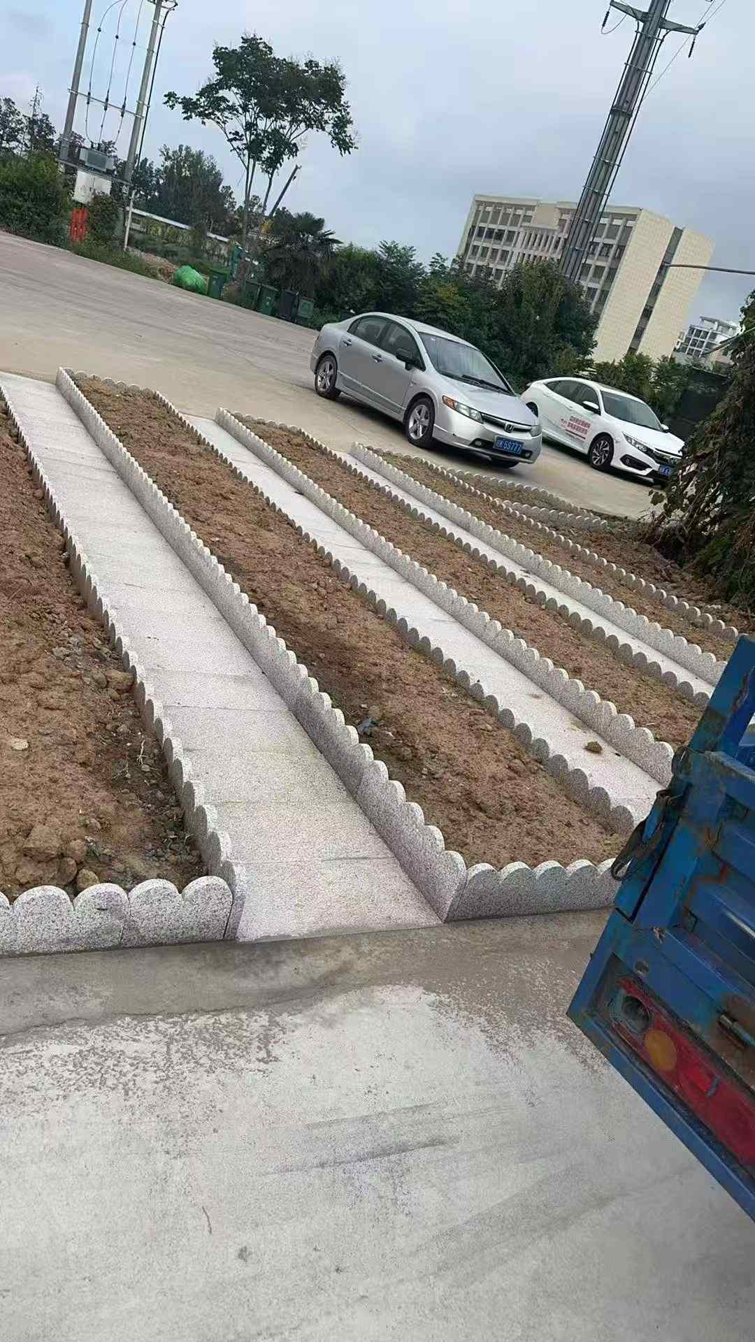 合肥芝麻白花边石