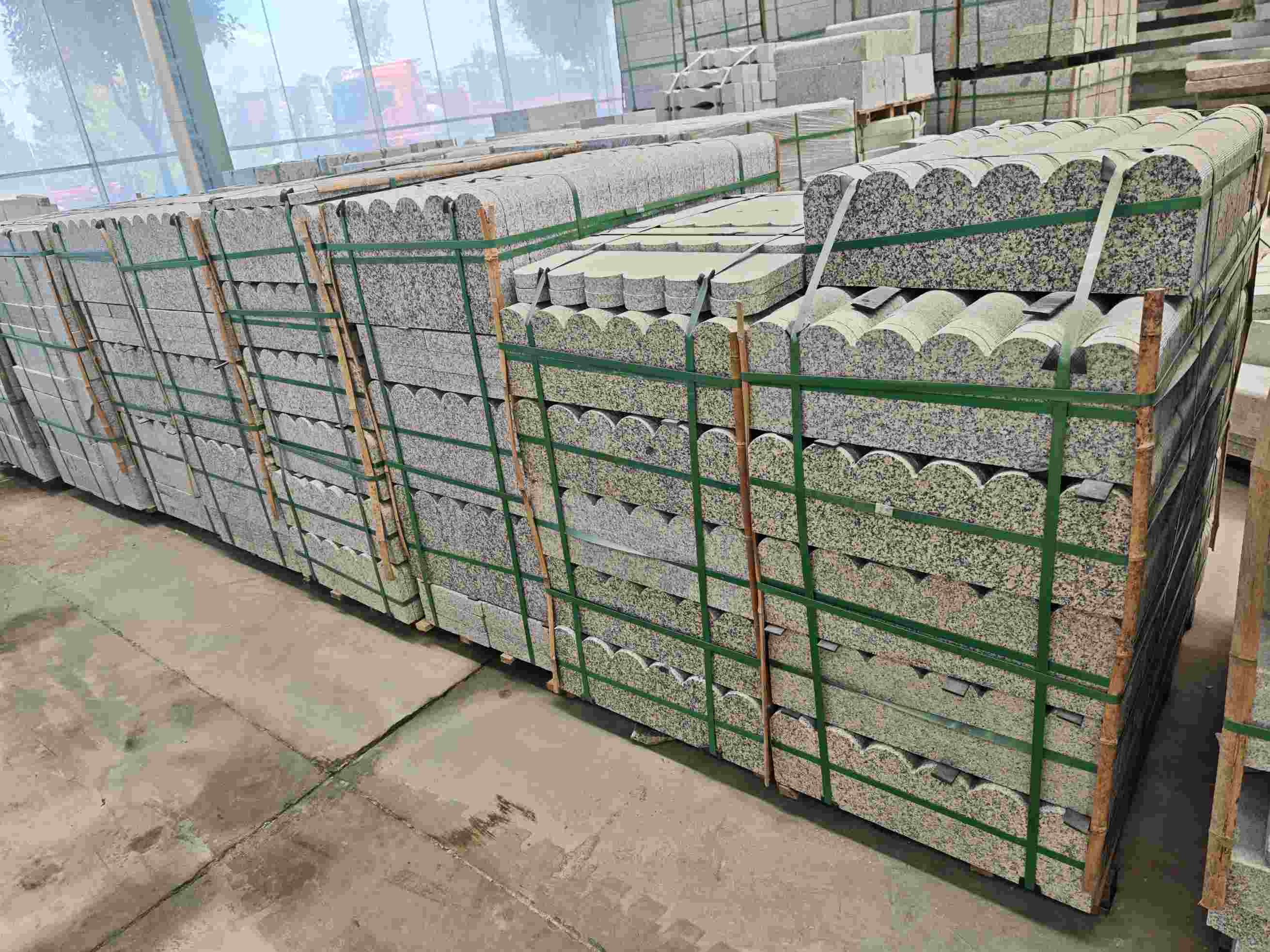 合肥芝麻白芙蓉白花边石