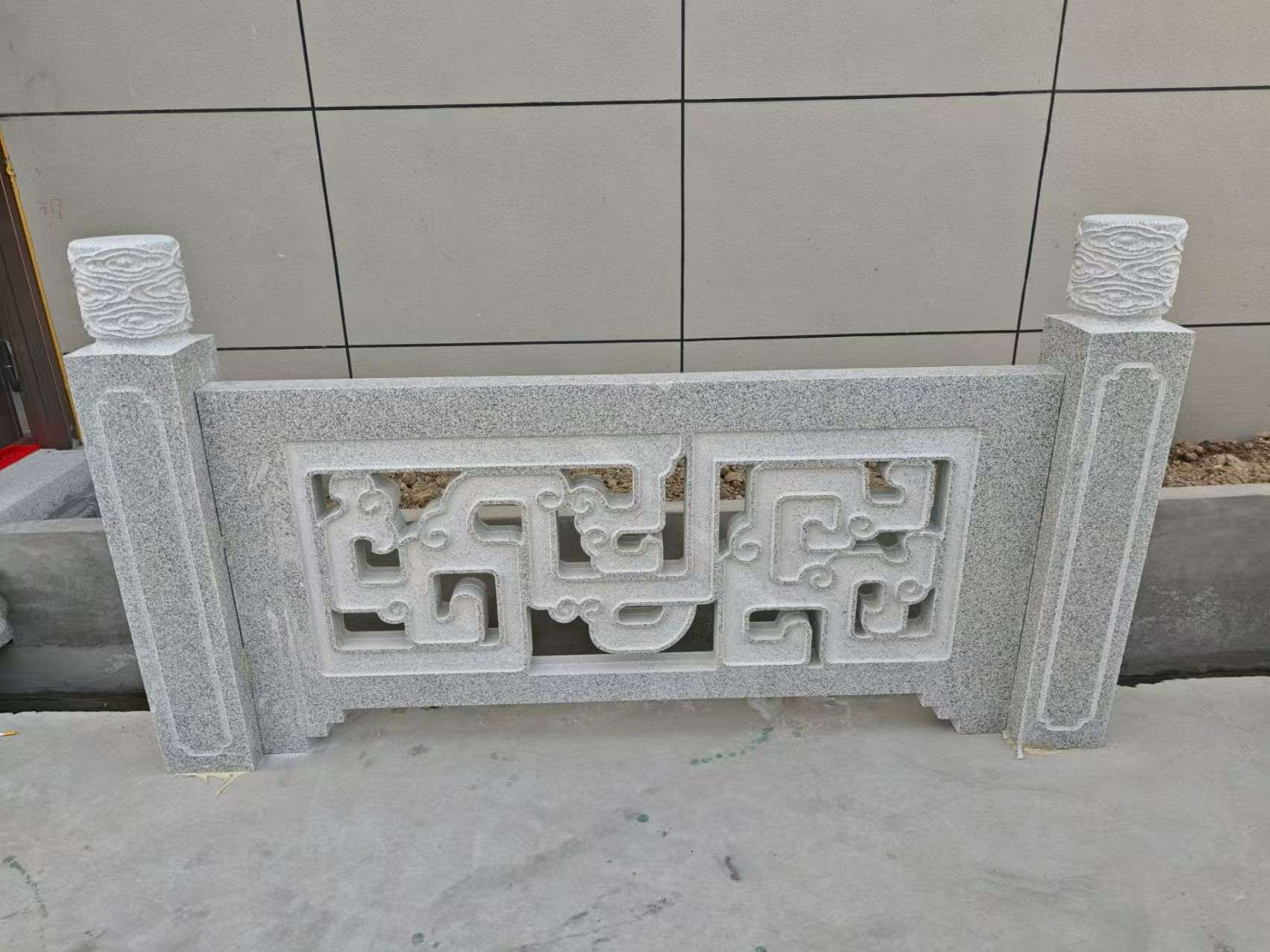 合肥芝麻白河道栏杆 桥栏杆