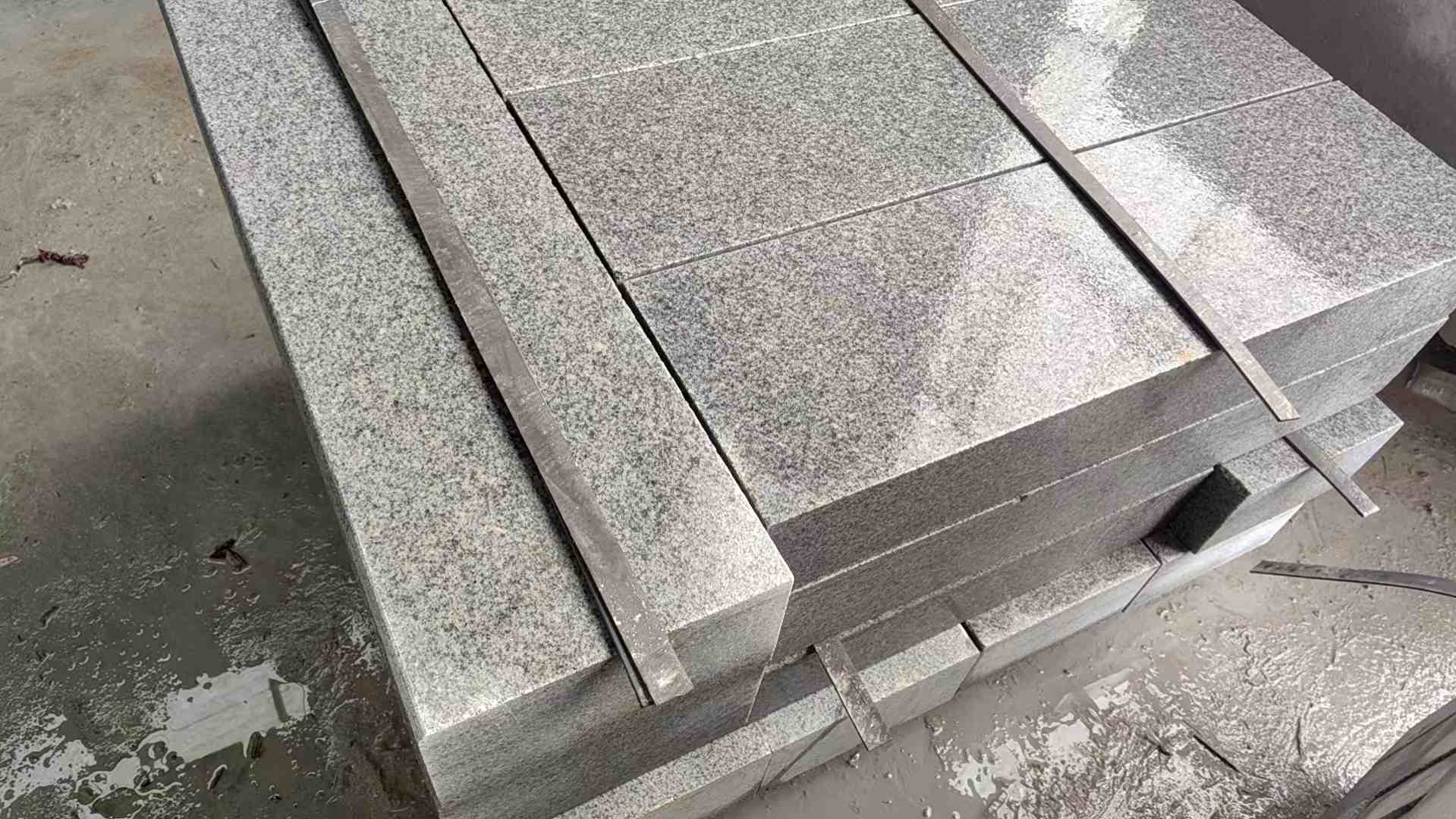 合肥芝麻灰 芝麻白 路牙石 路侧石 马路牙子